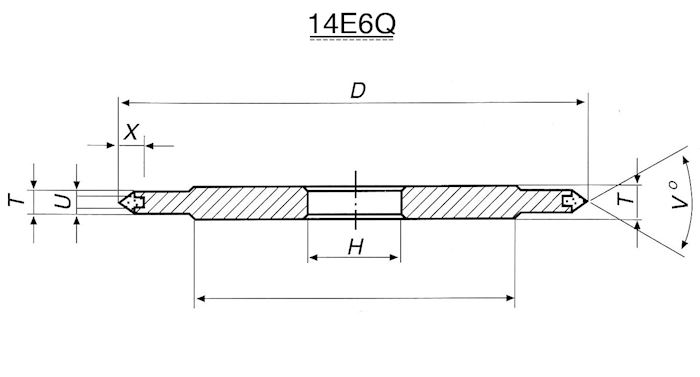 14E6Q אופן השחזה בהזמנה מיוחדת