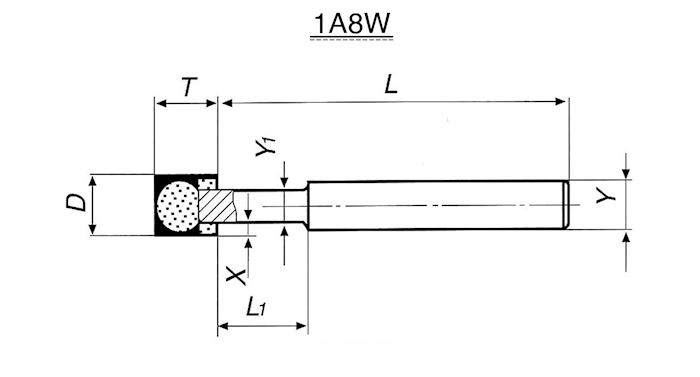 1A8W אופן ציר